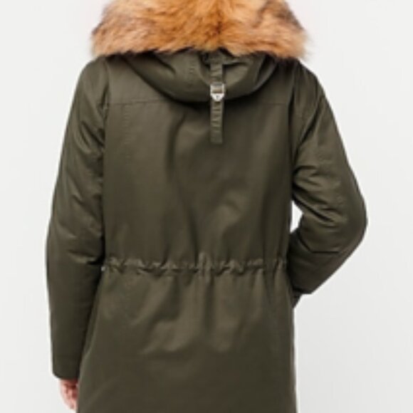 J.Crew NWT Lavender Perfect Eco-Friendly Winter Parka Size Medium - Picture 9 of 10